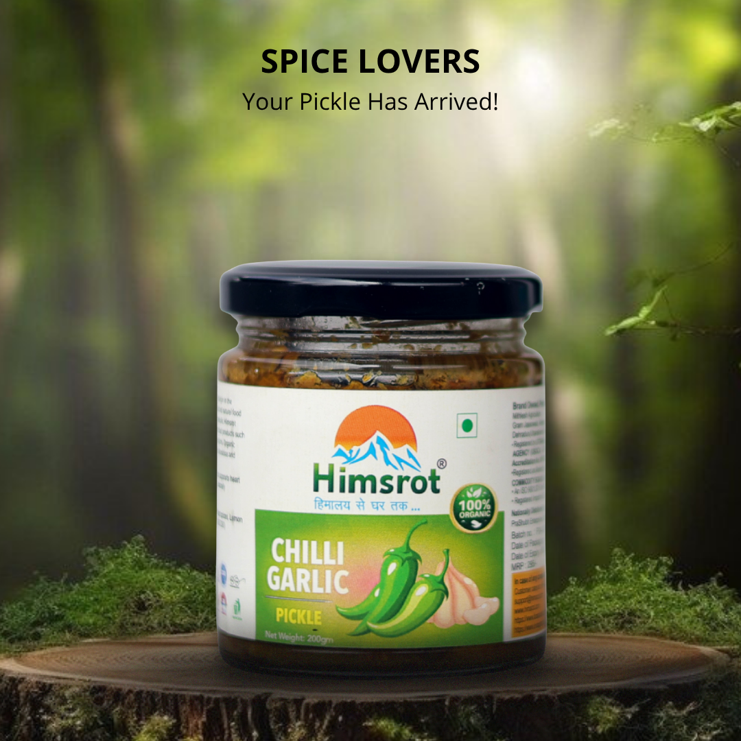Himsrot Chilli Garlic Pickle 200gm