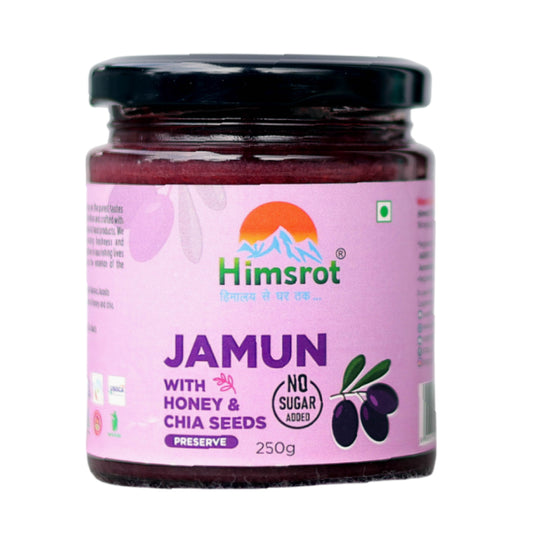 Himsrot Jamun Preserve with Honey & Chia Seeds 250gm