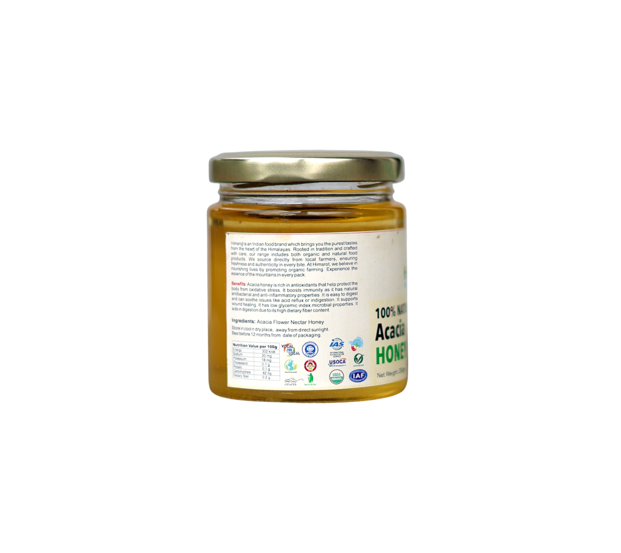 Himsrot Acacia Honey 250gm