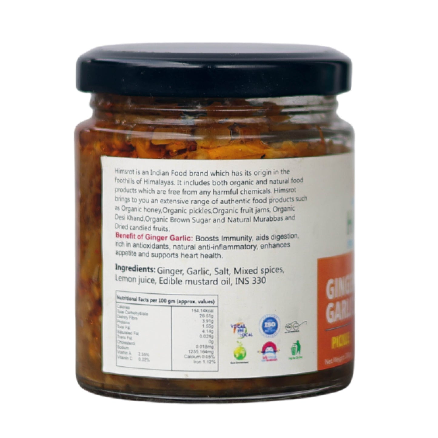 Himsrot Ginger Garlic Pickle 200gm