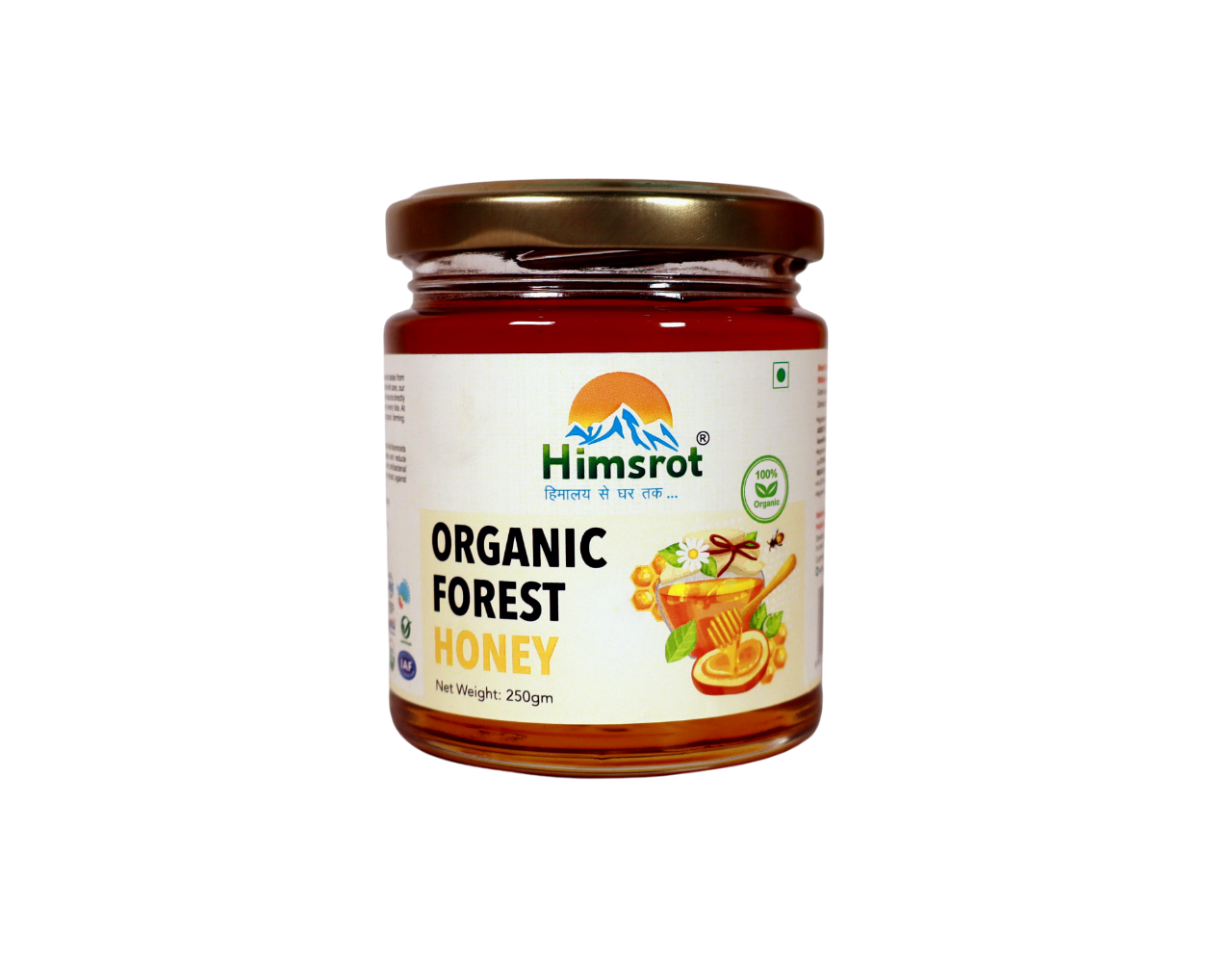 Organic Wild Forest Honey,250g