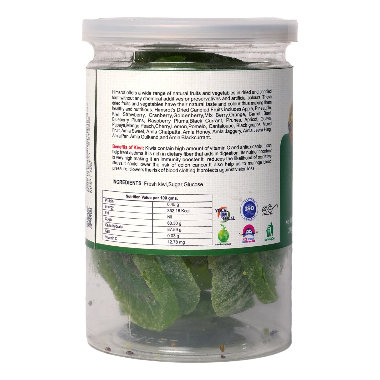 Himsrot Dried Kiwi, 200g