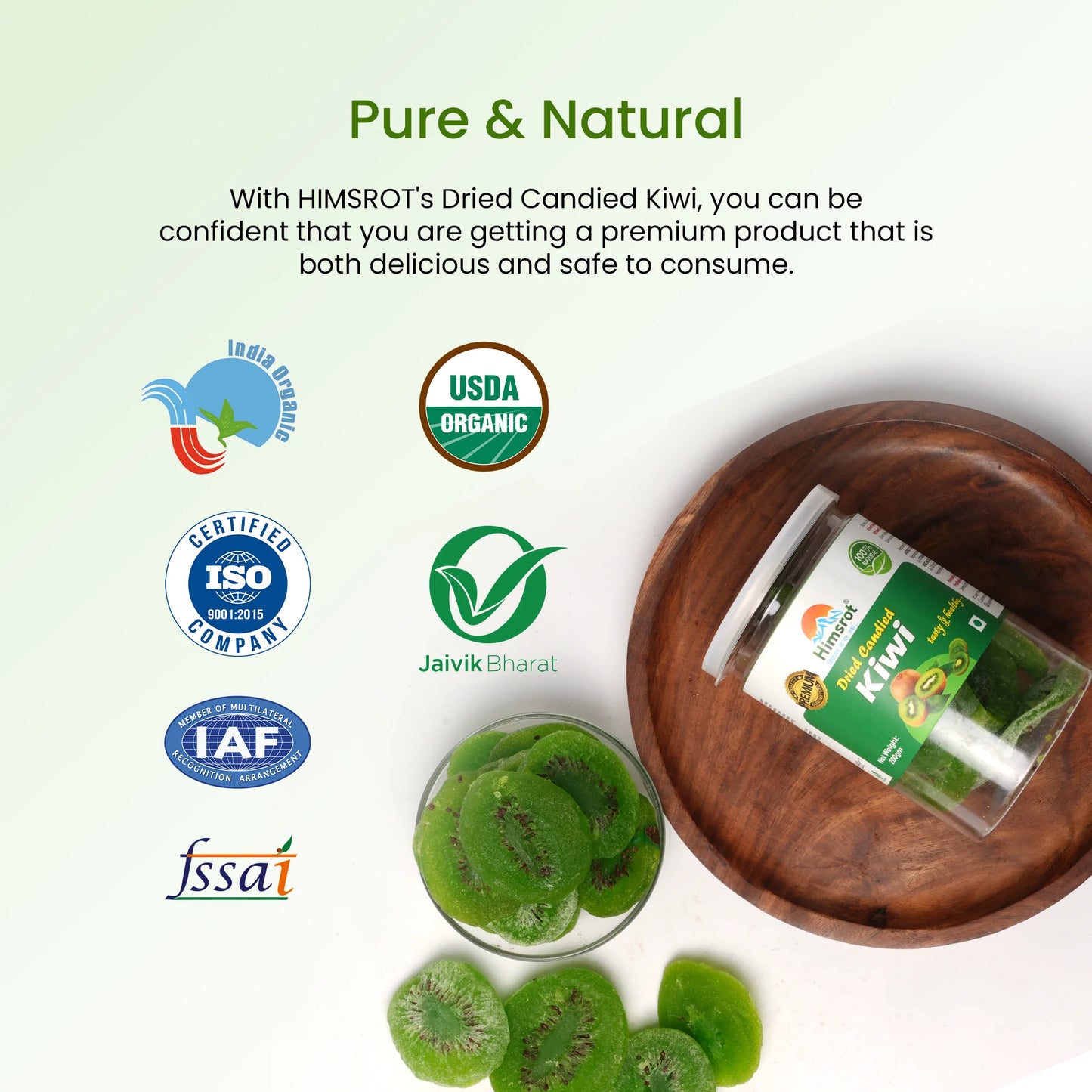 Himsrot Dried Kiwi, 200g