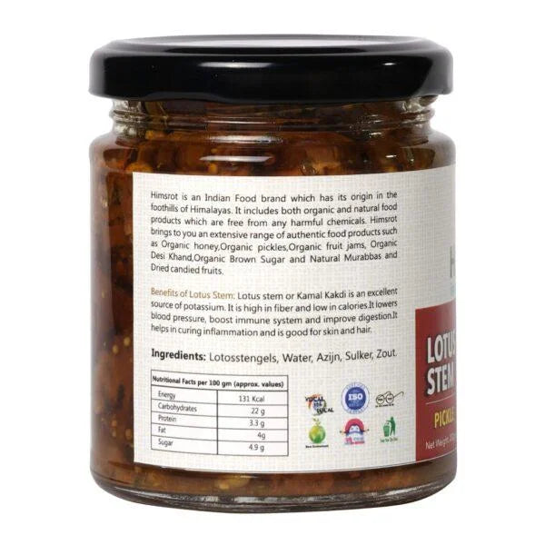 Lotus Stem Pickle Kamal Kakdi Achar, 200g