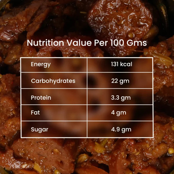 Lotus Stem Pickle Kamal Kakdi Achar, 200g