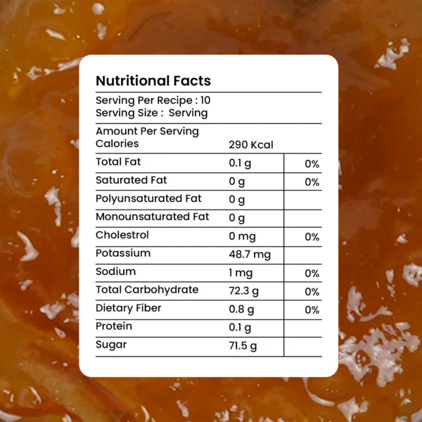Orange Marmalade Fruit Jam with Real Fruits, 250g
