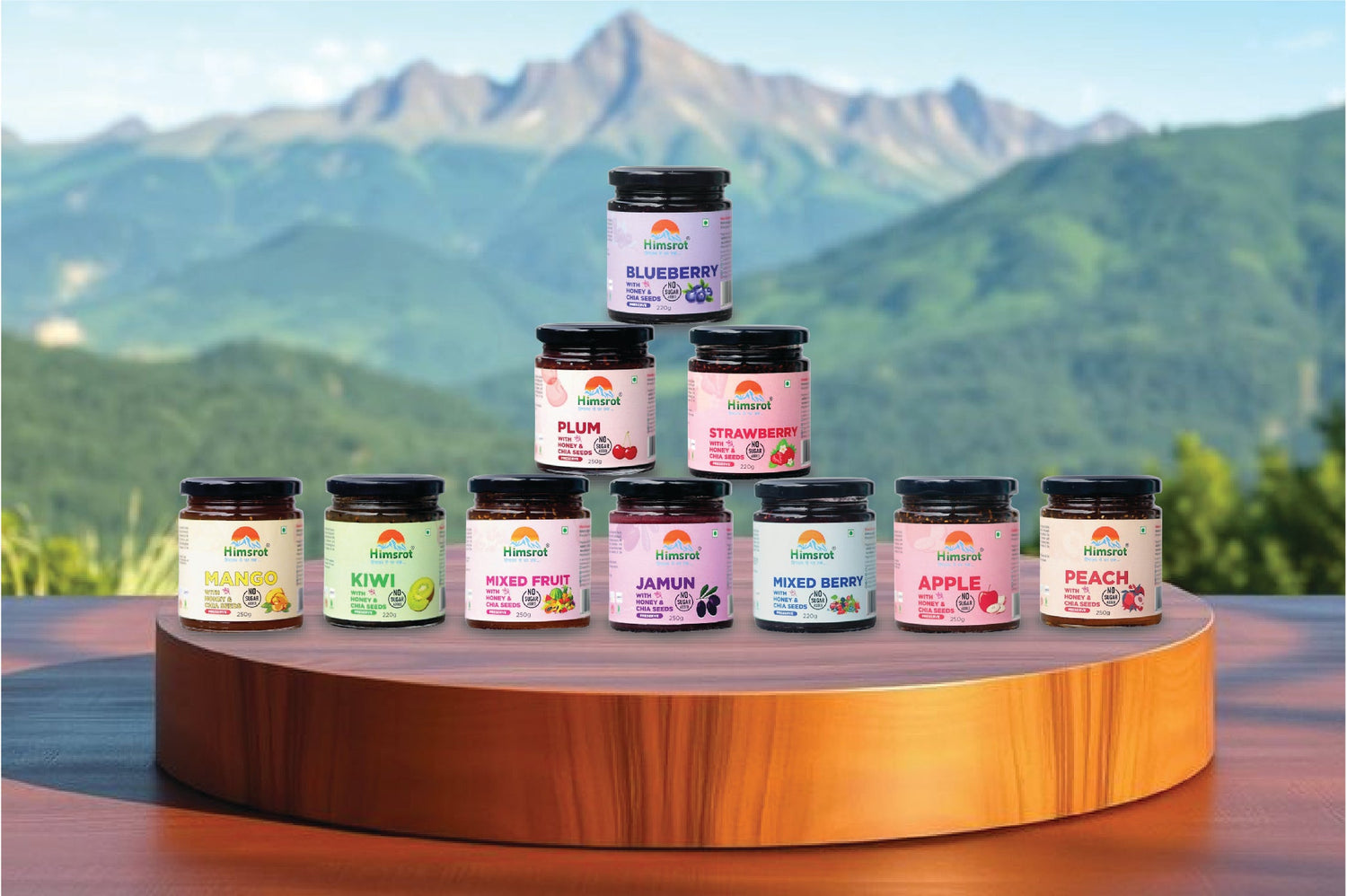 Fruit Preserves(No Sugar Added)