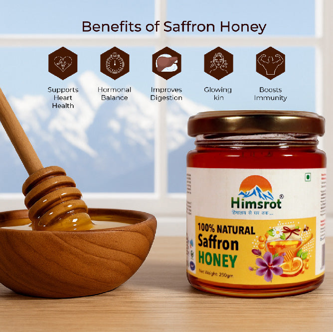 Himsrot Saffron Honey  250g