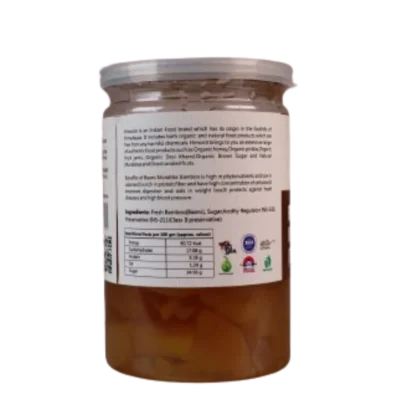 Himsrot Baans (Bamboo) Murabba, 300g (80% Fruit Content, No Preservatives, Low Sugar)