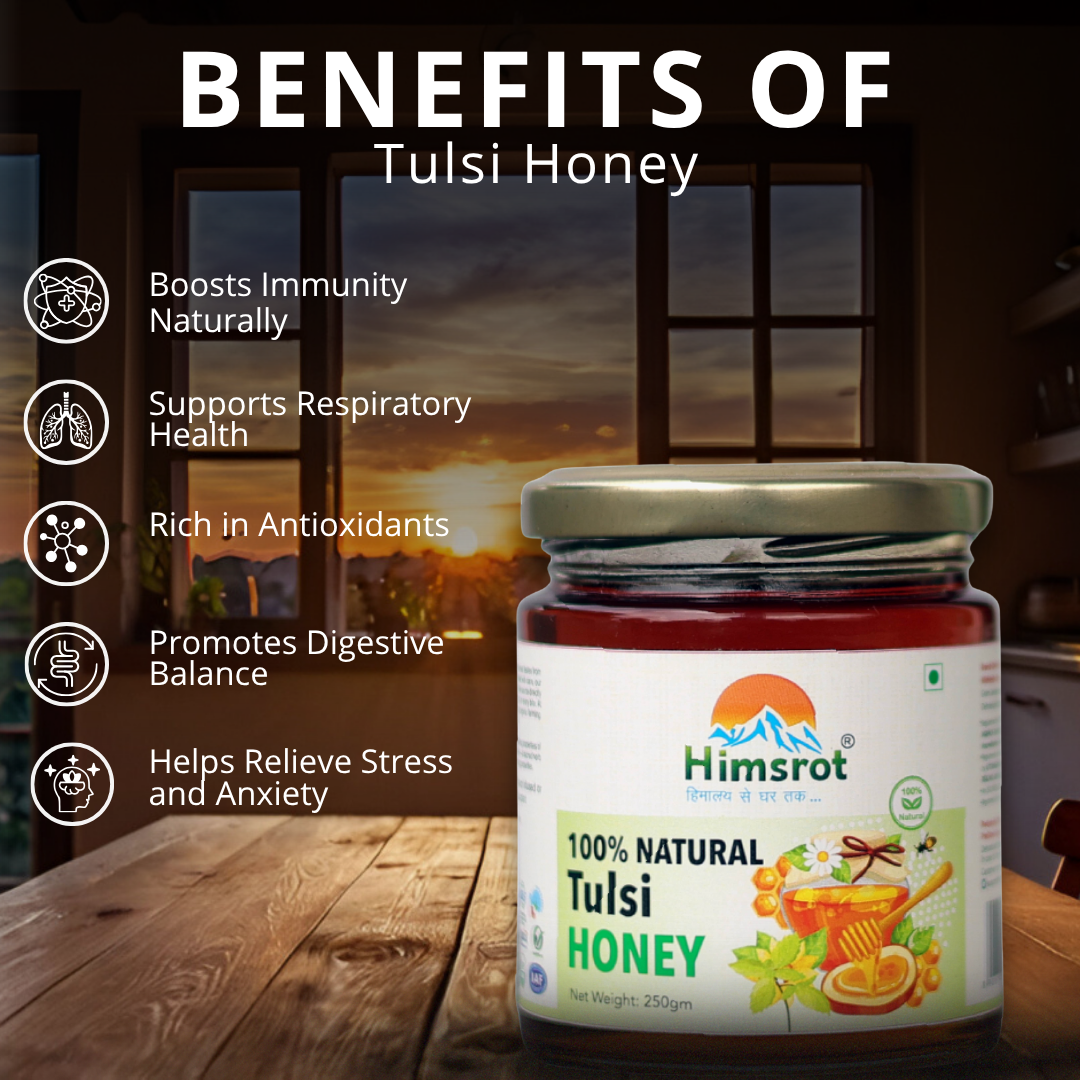 Himsrot Tulsi Honey, 250g