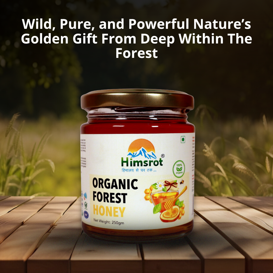 Himsrot Organic Wild Forest Honey,250g