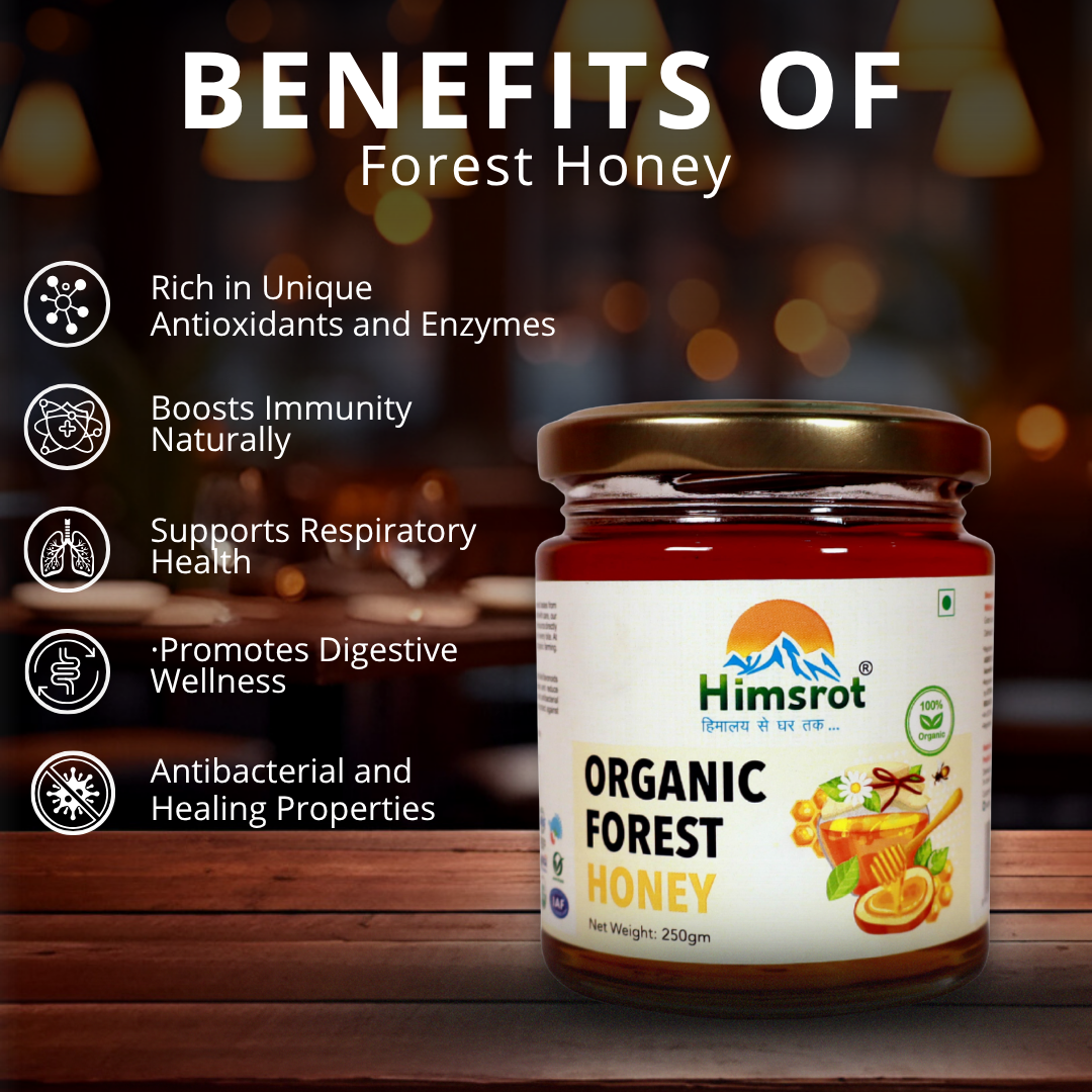 Himsrot Organic Wild Forest Honey,250g