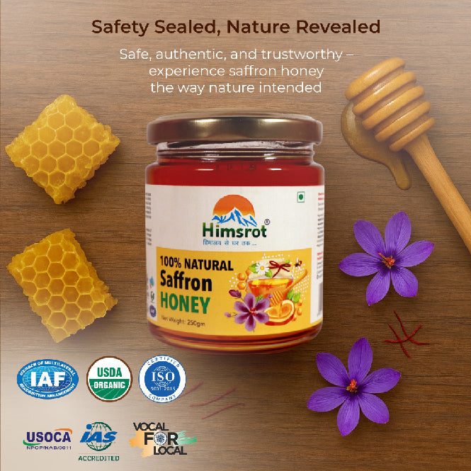 Himsrot Saffron Honey  250g