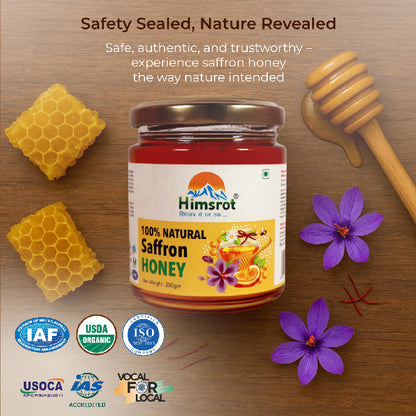 Himsrot Saffron Honey  250g