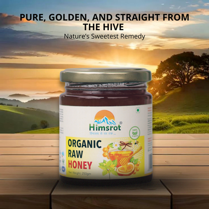 Himsrot Organic Raw Honey, 250g