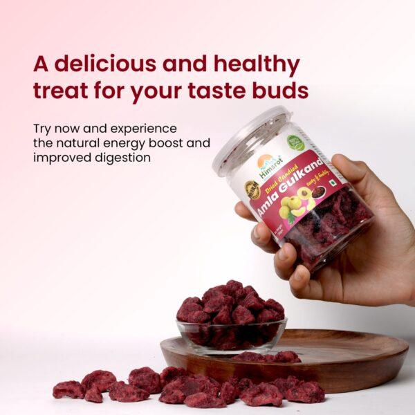 Amla Gulkand Dried Amla Gooseberry Candy, 200g