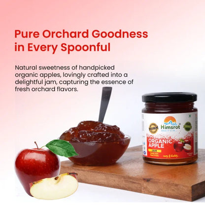 Himsrot Organic Apple Fruit Jam, 250g