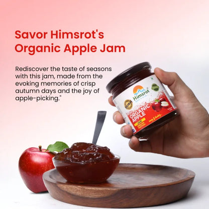 Himsrot Organic Apple Fruit Jam, 250g