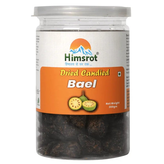 Himsrot Healthy Dried Bael Candy from the Himalayas 100% Natural Sun Dried Fruits, 200g