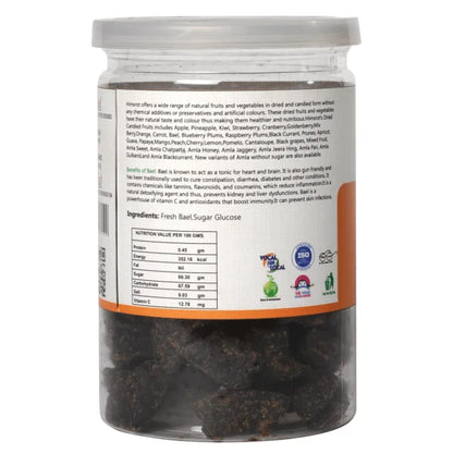 Himsrot Healthy Dried Bael Candy from the Himalayas 100% Natural Sun Dried Fruits, 200g