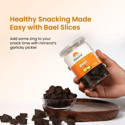 Himsrot Healthy Dried Bael Candy from the Himalayas 100% Natural Sun Dried Fruits, 200g