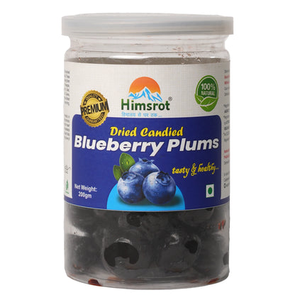 Dried Blueberries Healthy Whole Dry Blueberry Plums, 200g