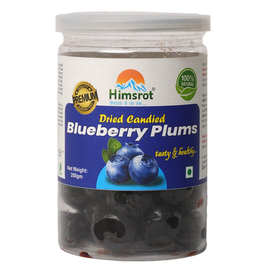 Dried Blueberries Healthy Whole Dry Blueberry Plums, 200g
