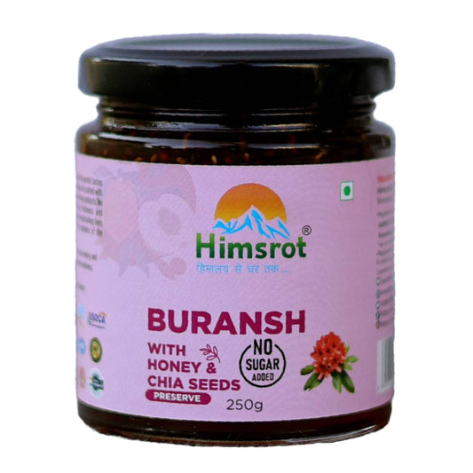 Himsrot Buransh Preserve With Honey n Chia Seeds