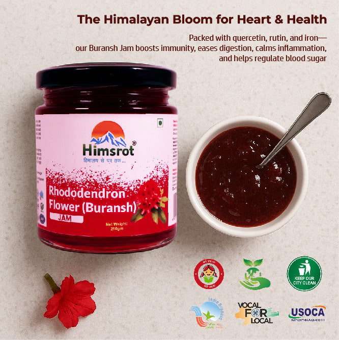 Himsrot Buransh (Rhododendron) Jam 250g