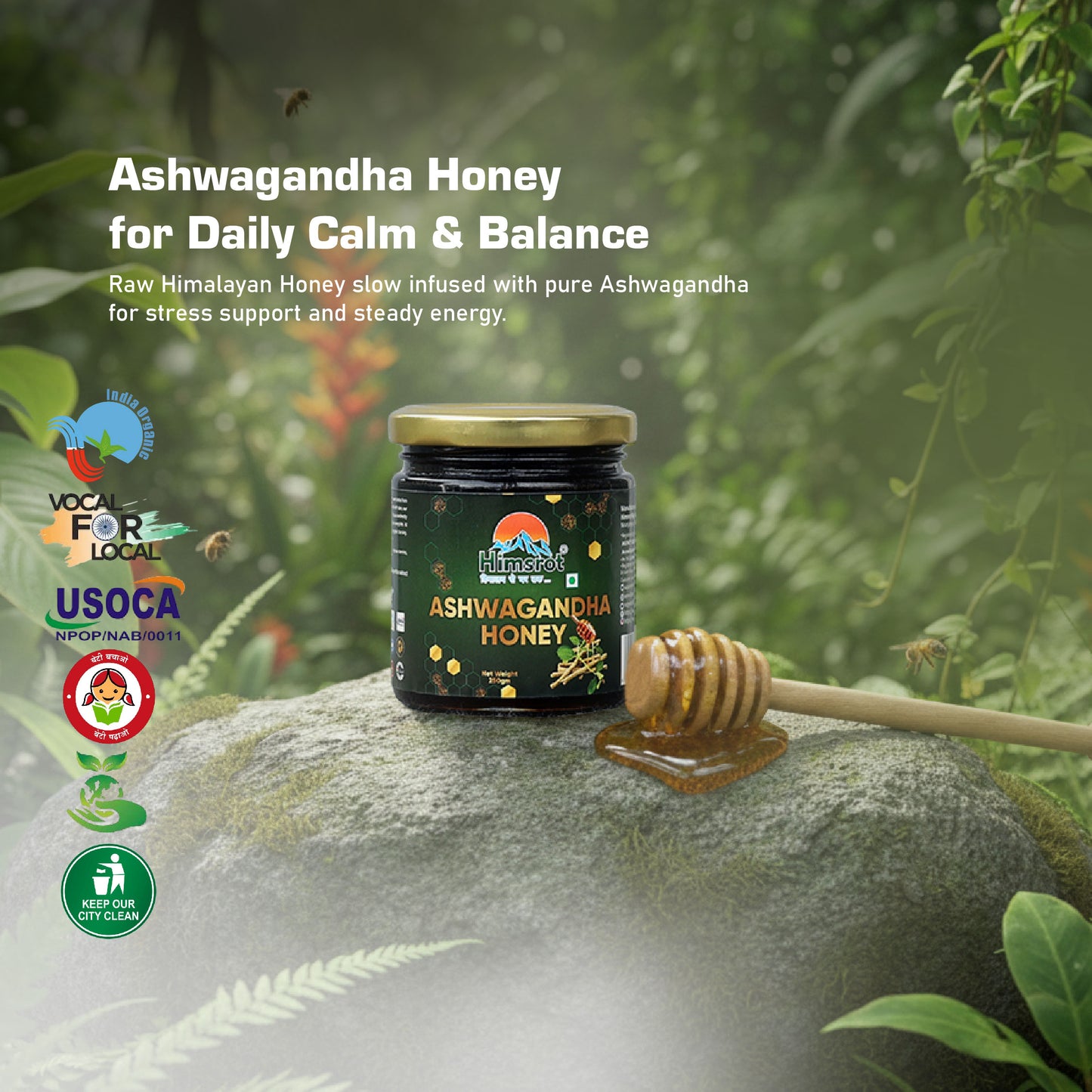 Himsrot Ashwagandha Honey 250g