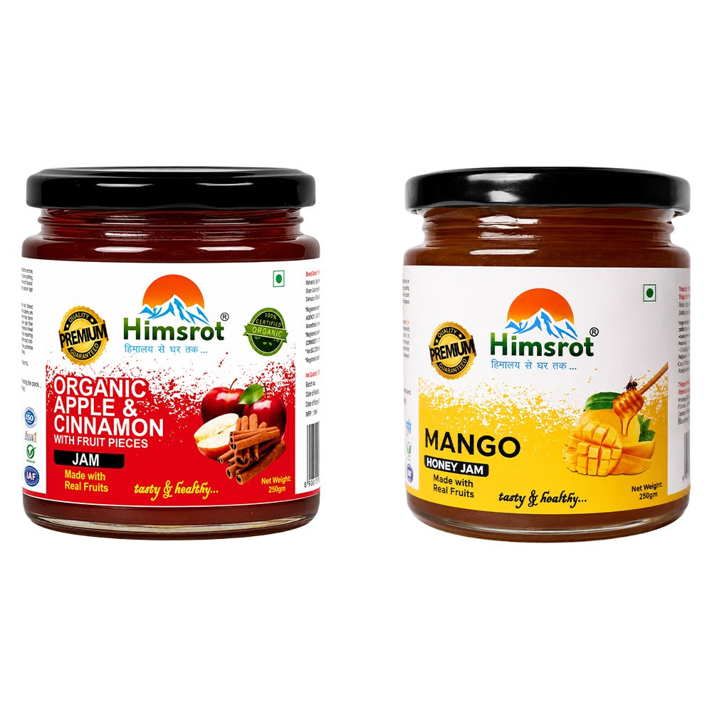 Free Apple Cinnamon Jam + Mango Honey Jam