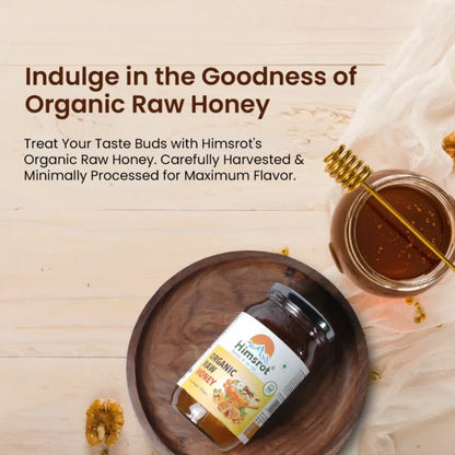 Himsrot Certified Organic Raw Honey, 500g