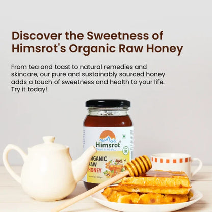 Himsrot Certified Organic Raw Honey, 500g