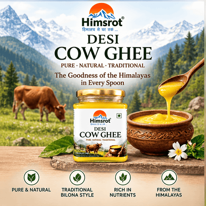 Himsrot Desi Cow Ghee | Pure, Natural & Traditional | 200gm