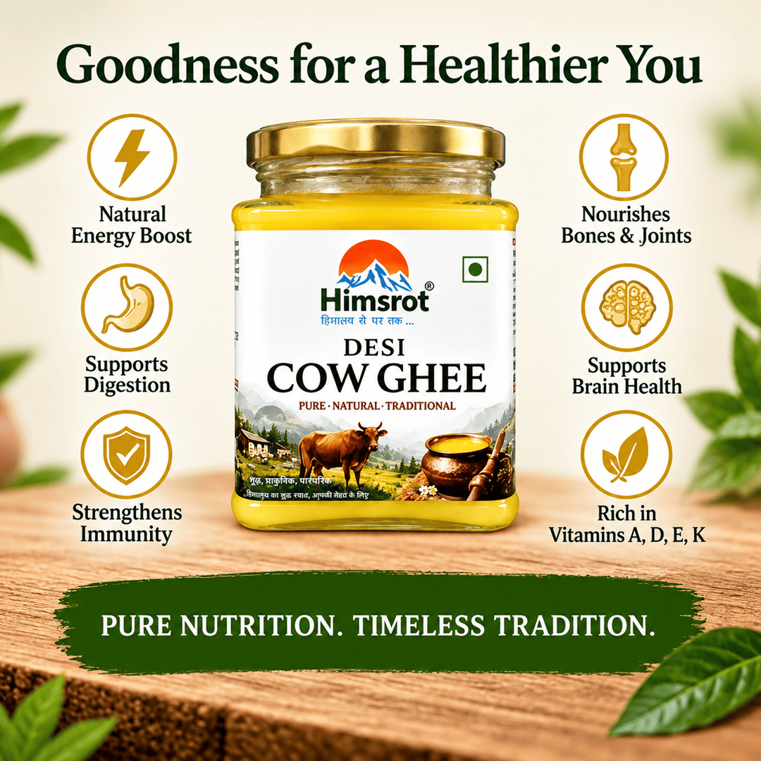 Himsrot Desi Cow Ghee | Pure, Natural & Traditional | 200gm