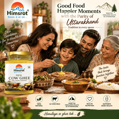 Himsrot Desi Cow Ghee | Pure, Natural & Traditional | 200gm