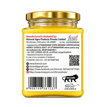 Himsrot Desi Cow Ghee | Pure, Natural & Traditional | 200gm