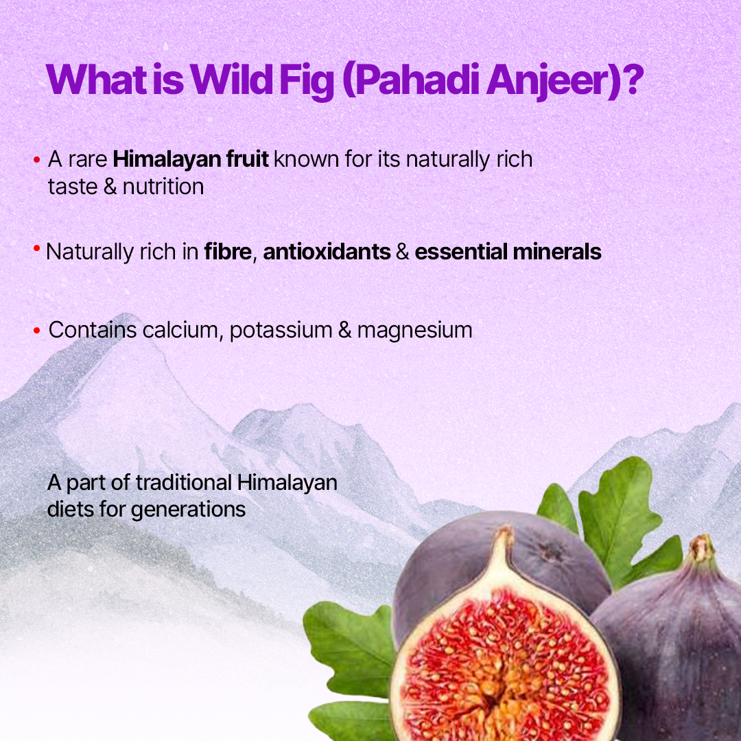 Himsrot Wild Fig (Pahadi Anjeer) Jam (Preserve) with Honey & Chia Seeds | 250gm
