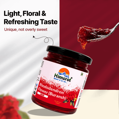 Blueberry Jam With Honey & Chia Seeds + Buransh Jam
