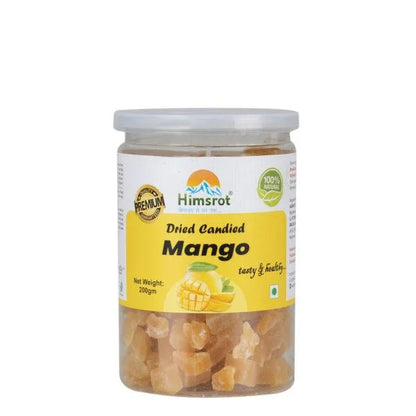 Himsrot Dried Premium Mango Candies from Himalayas 100% Natural, 200g