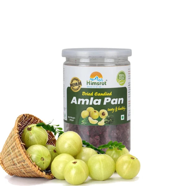 Dried Amla with Pan Flavour Gooseberry Candy, 200g