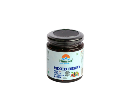 Himsrot Mixed Berry Preserve with Honey & Chia Seeds 250gm