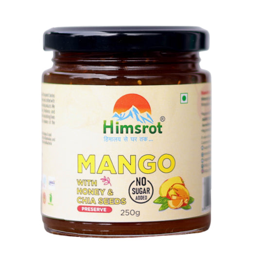 Himsrot Mango Preserve with Honey & Chia Seeds 250gm