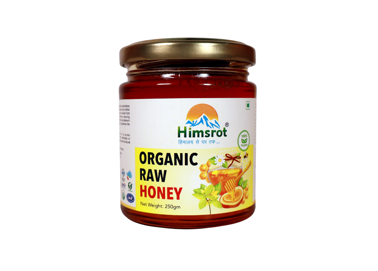 Himsrot Organic Raw Honey, 250g