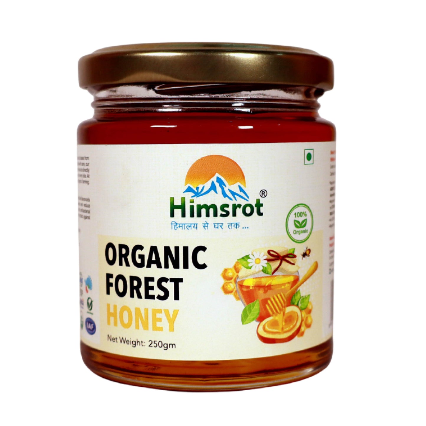 Himsrot Organic Wild Forest Honey,250g