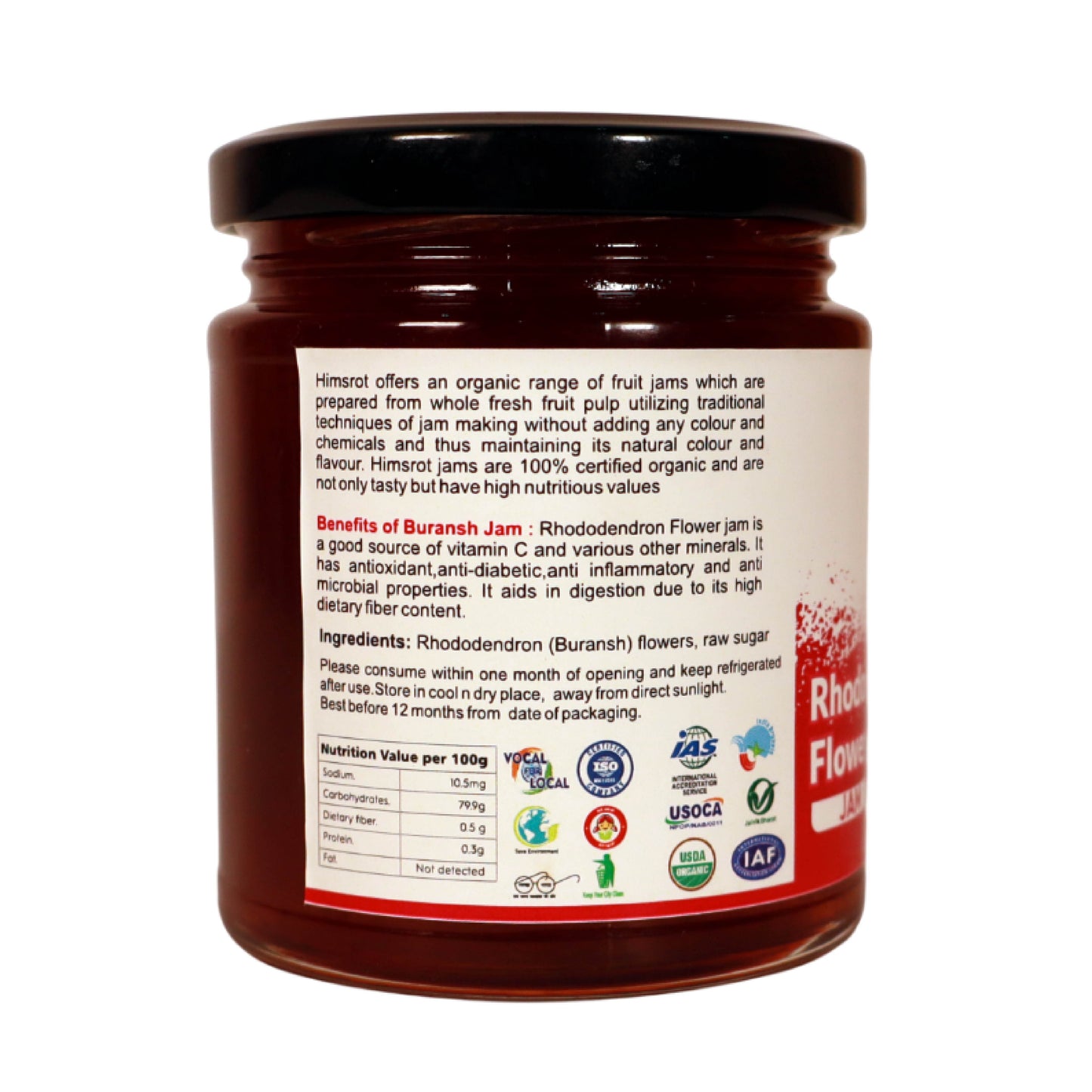Himsrot Buransh (Rhododendron) Jam 250g