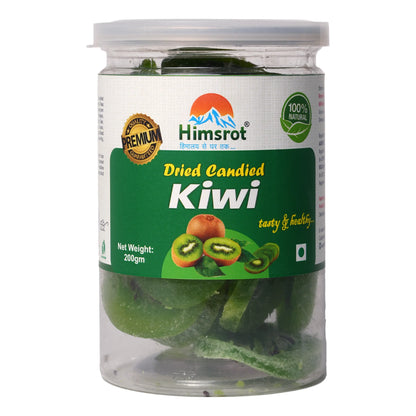 Himsrot Dried Premium Kiwi Slices Superfood Snacks from the Himalayas 100% Natural, 200g
