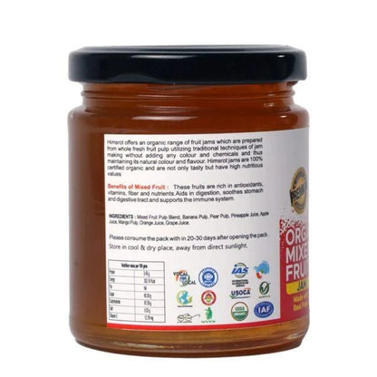 Himsrot Organic Mixed Fruit Jam, 250g