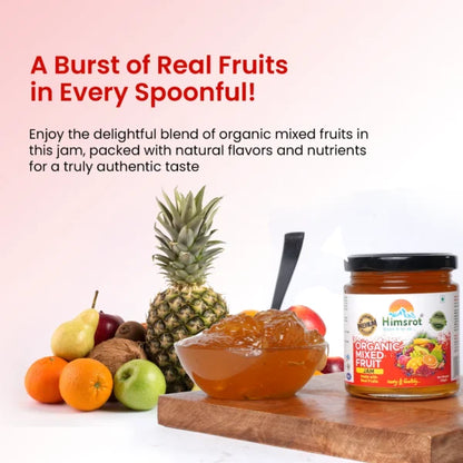 Himsrot Organic Mixed Fruit Jam, 250g
