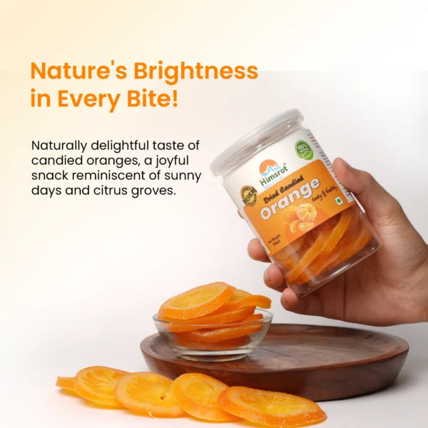 Himsrot Dried Premium Orange Slices from Himalayas 100% Natural, 200g